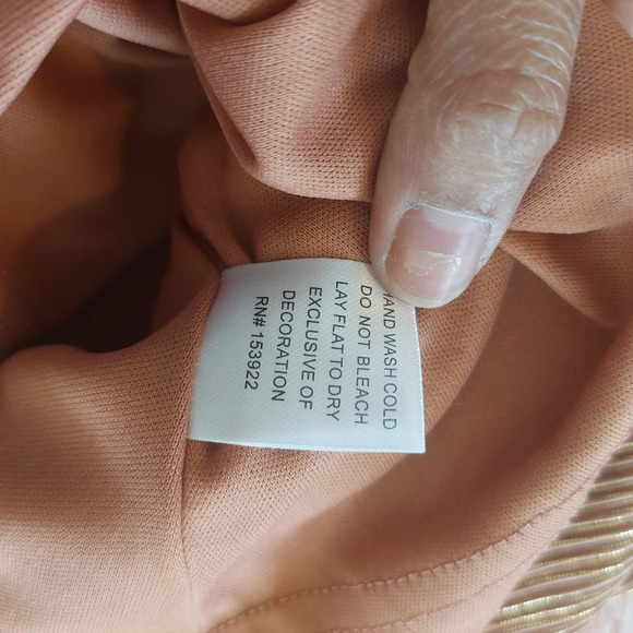 See and Be‎ Seen Bronze Gold Maxi Dress Size Small - Picture 10 of 10